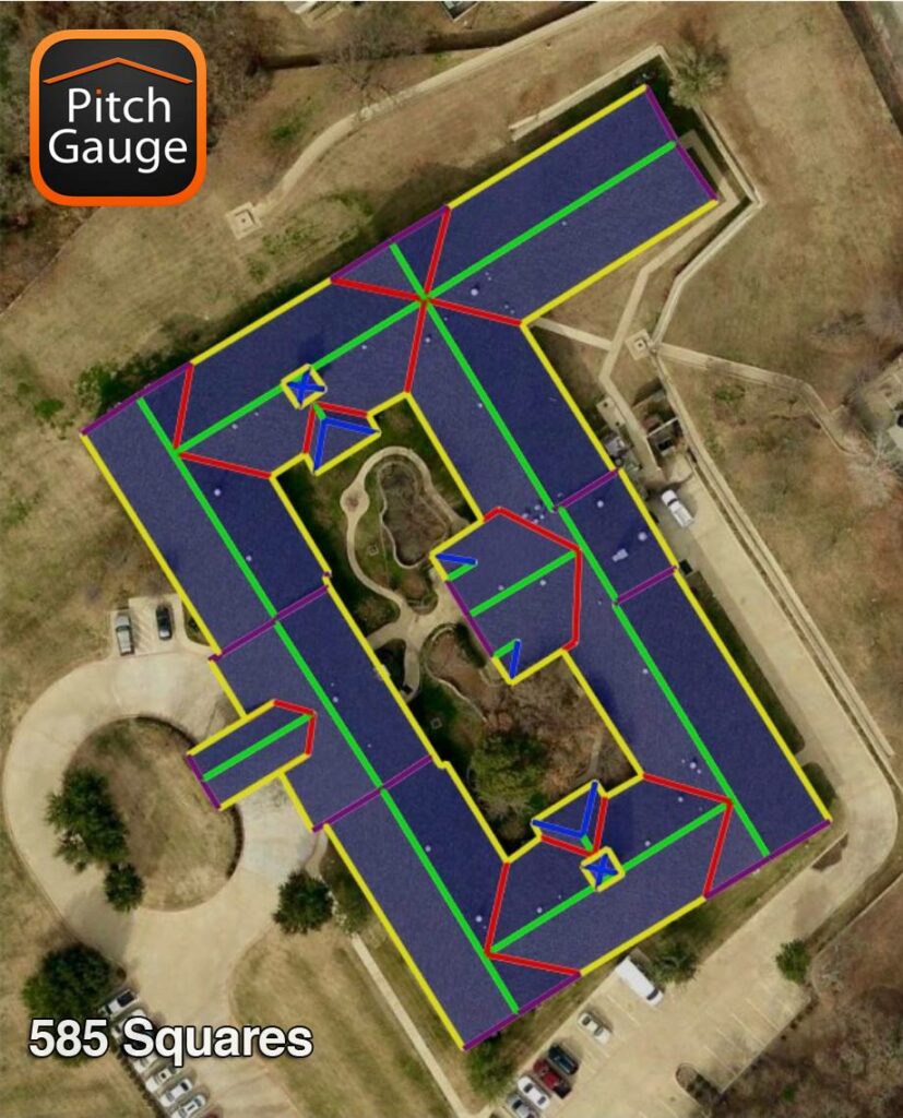 measure roof from phone app for contractors